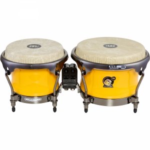 MEINL Percussion Artist Series Alexandra Alban Signature 7 & 8 1/2 Bongo - Sunrise Yellow AA400SY
