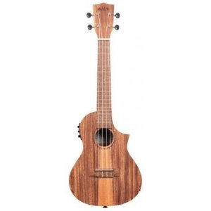 Kala KA-TK-C-CE Teak Tri-Top ukulele koncertowe z elektroniką