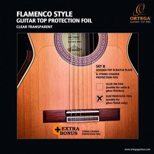 Ortega OERP-FLAM1 folia ochronna na gitarę