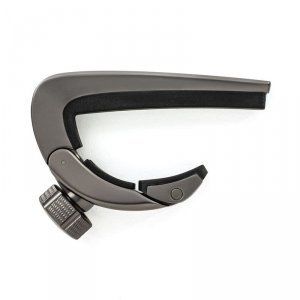 Dunlop Pivot Capo curved gun metal