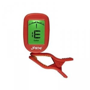 Jeremi T30W czerwony tuner chromatyczny klips