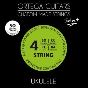 Ortega UKS-SO Select struny do ukulele sopranowego