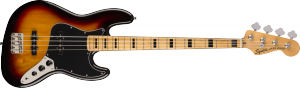 Squier Classic Vibe '70s Jazz Bass Maple Fingerboard 3-Color Sunburst