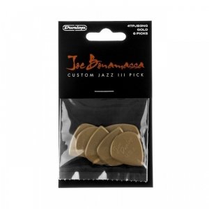 Dunlop Bonamassa Gold Jazz komplet 6 szt