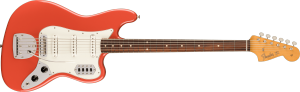 Fender Vintera II '60s Bass VI Rosewood Fingerboard Fiesta Red