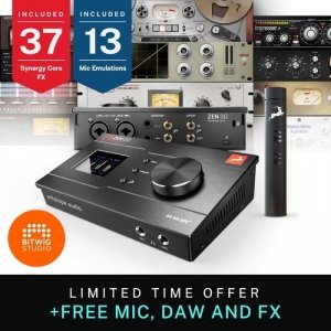 Antelope Audio ZEN GO SYNERGY CORE THUNDERBOLT + Edge Note