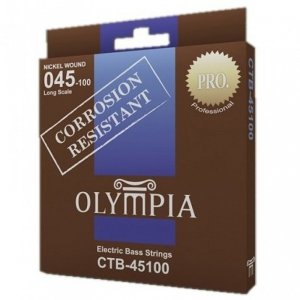 Olympia CTB-45100 struny basowe 45-100 nikiel