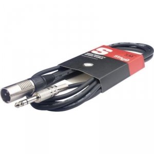Stagg SAC3PSXM - kabel XLR-M Jack TRS - 3m