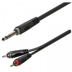 Roxtone RAYC110L3 kabel audio jack- 2x RCA 3m