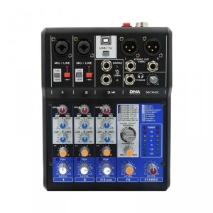 DNA MC04X analogowy mikser audio interfejs USB 4 kanały