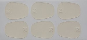 Naklejki na ustnik BG A14L - 0,2 mm