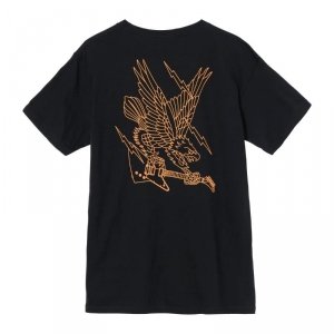 Gibson Screaming Eagle Tee (Vintage Black) X-Large XL koszulka T-shirt