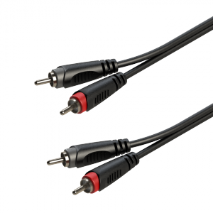 Roxtone SACC130L1 Kabel audio 2 x Wtyk RCA / 2 x Wtyk RCA 1m
