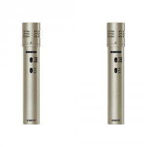 Shure KSM137/SL STEREO - Zestaw parowany dwóch mikrofonów pojemnościowych KSM137/SL