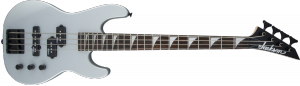 Jackson JS Series Concert Bass Minion JS1X Amaranth Fingerboard Satin Silver