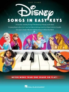 Disney Songs in Easy Keys for Piano