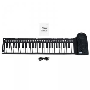DNA ROLL 49 keyboard zwijany gumowy przenośny klawisze organy