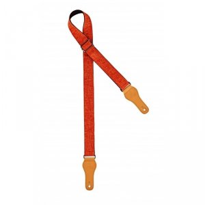 Ortega OCS-260U Pasek do ukulele, Orange Cotton