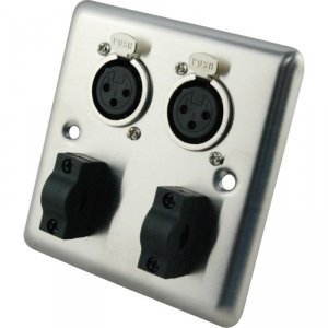 Roxtone RWPS005 panel podtynkowy 2x XLR F