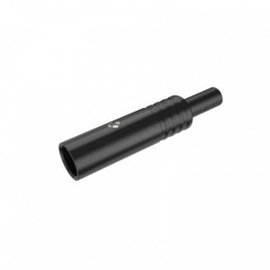 Roxtone RMX3M-B mini XLR męski 3 pinowy