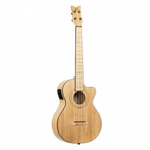 Ortega RUNAB-BA Bamboo Ukulele Barytonowe z przystawką