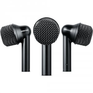 Shure NXN6-3PK - Mikrofon do werbla/tomów, złącze XLR, czarny - zestaw 3 sztuk