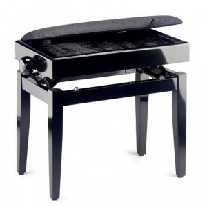 Stagg PB55 BK/P/V/BK ława czarny połysk welur czarny