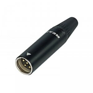 Rean RT4MC-B złącze mini XLR 4pin