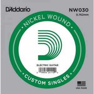 D'Addario NW030 struna akustyczna elektryczna owijana