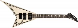 Jackson JS Series RR Minion JS1XM Amaranth Fingerboard Snow White with Black Pin Stripes