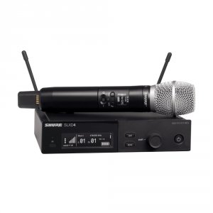Shure SLXD24E/SM86-G59 - Cyfrowy system bezprzewodowy z nadajnikiem/mikrofonem do ręki SM86 (470-514 MHz)