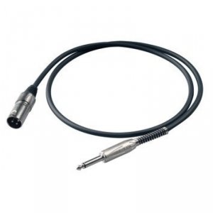 Proel Stage Equipment BULK220LU10 mono Jack M - 3P XLR M 10 m