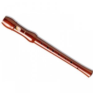 Hohner B 9555 flet prosty C drewniany renesansowy