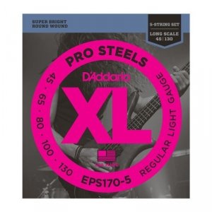D'Addario EPS170-5 - ProSteels 5-String 45-130