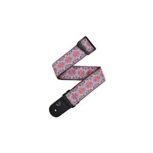 D'Addario 50RW07 Eco-Comfort Persian Woven Guitar Strap White