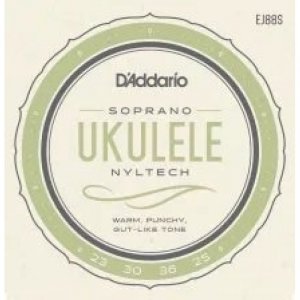 D'Addario EJ88S Soprano Ukulele Nyltech