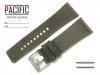 PACIFIC 28 mm pasek skórzany W58 zielony W58-9S-28