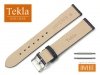 Pasek do zegarka TEKLA PT26 skórzany 18 mm granatowy