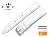 Pasek skórzany do zegarka 18 mm BISSET BS119 biały