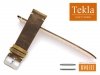 TEKLA 22 mm pasek skórzany PT118 brązowy PT118-7WH-22