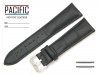 PACIFIC 24 mm pasek skórzany W06 czarny W06-1S-24