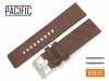 PACIFIC 24 mm pasek skórzany W58 brązowy W58-5AS-24