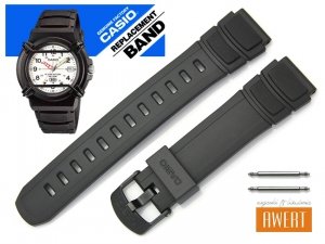 CASIO HDA-600 HDA-600B oryginalny pasek 18 mm