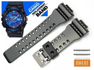 CASIO GA-110HC GA-120B GD-100HC GD-100SC GD-110 GA-100CS QW-3400KT oryginalny pasek 16 mm