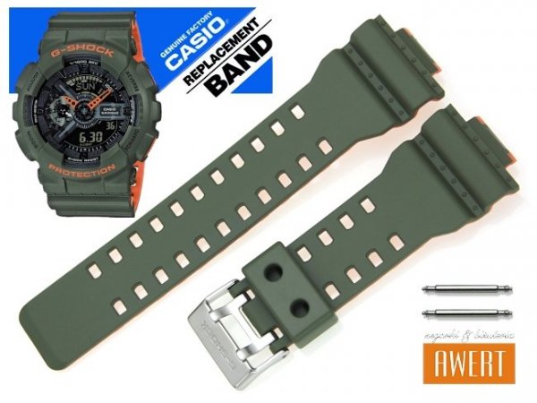 CASIO GA-110LN-3A oryginalny pasek 16 mm 10540145