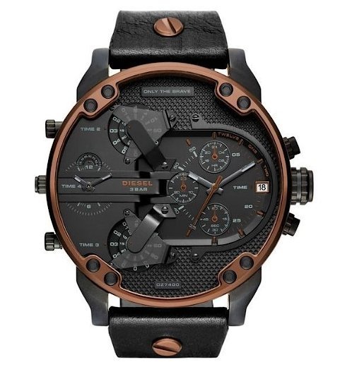 DIESEL DZ7400 MR. DADDY 2.0 oryginalny pasek 28 mm