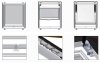  Dachfenster DOBROPLAST PCV SKYLIGHT Schwingfenster Kunststoff - Profil PVC Weiß Uw= 1,4 Dachschwingfenster 2-fach Verglasung 7043 8019 RAL Boden-Griff 