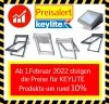 Ab 1.Februar 2022 steigen die Preise für KEYLITE Produkte um rund 10%