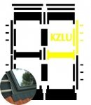 Kombi-Eindeckrahmen Okpol KZLU Universell