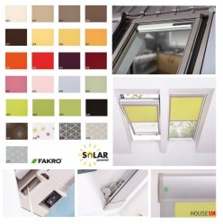 Solar-Verdunkelungsrollo Fakro ARF Solar PS2 zubehör für Dachfenster II PREISGRUPPE Automatisches Solarrollo